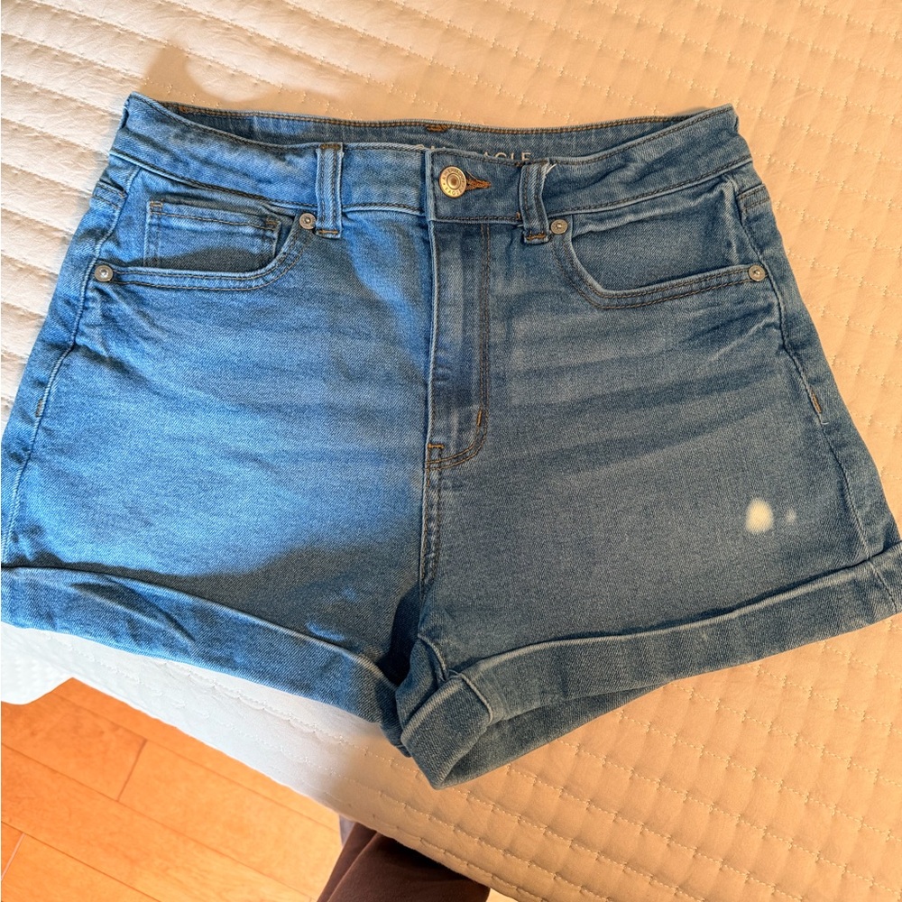 American eagle Denim Blue Women's Shorts